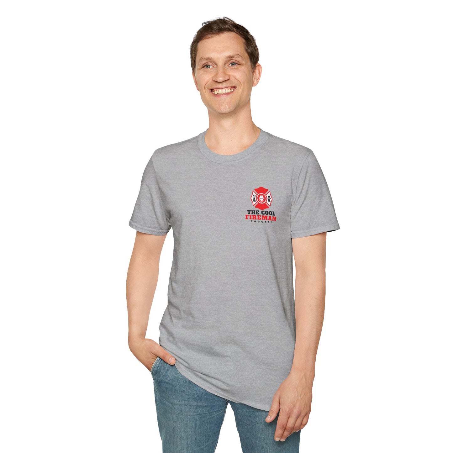 Treat 'Em and Yeet 'Em T-Shirt — The Cool Fireman Podcast EMS Star Tee