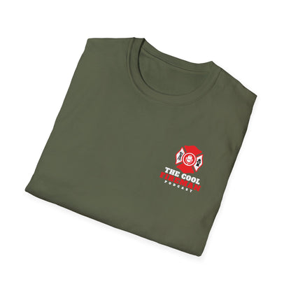 Treat 'Em and Yeet 'Em T-Shirt — The Cool Fireman Podcast EMS Star Tee 2